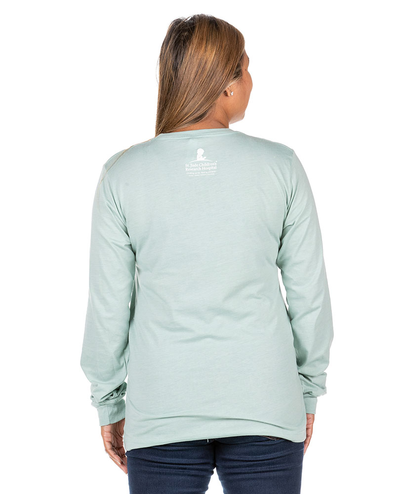 Unisex Colorful Wave Long Sleeve T-Shirt